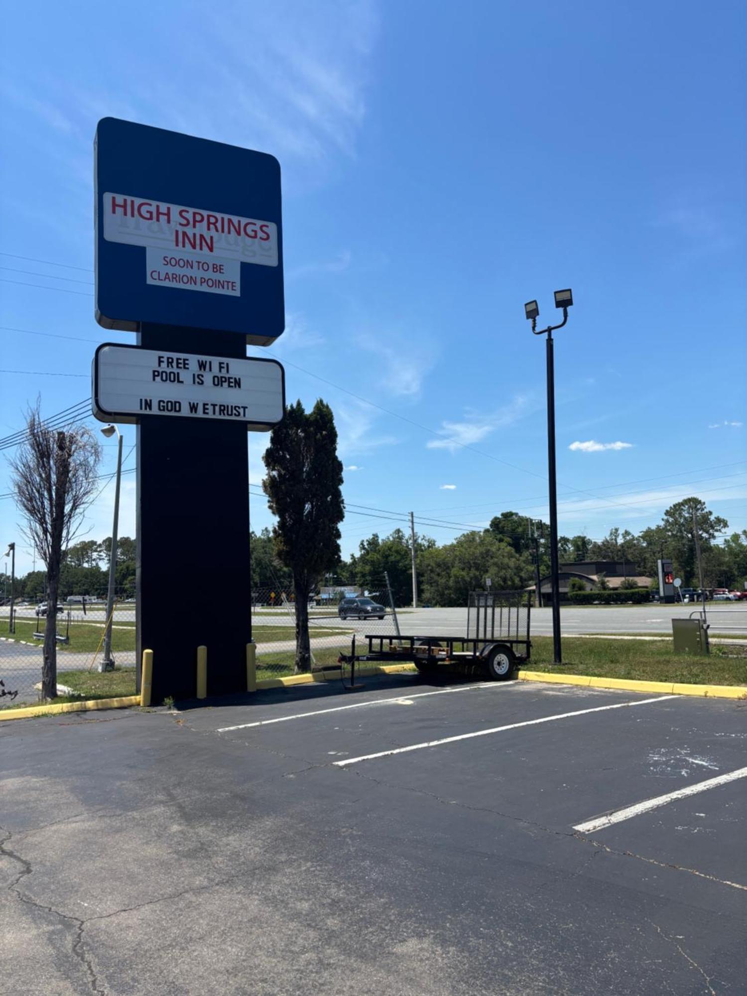 High Springs Inn Soon To Be Clarion Pointe Alachua Luaran gambar